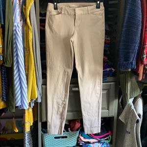 Tan dress pants size 4